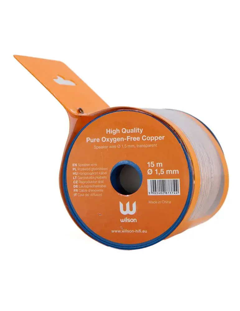 Wilson spk cable 1.5mm — profesjonalny przewód głośnikowy 15m ofc