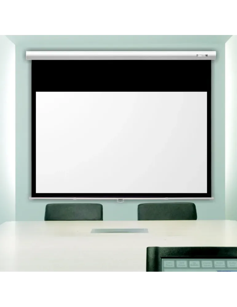 Suprema screen feniks elegant — ekran ręczny 180x101 matt white