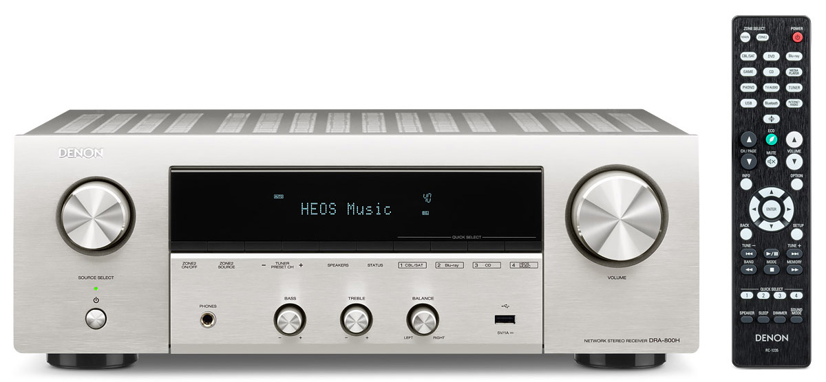 Denon DRA-800 &#8211; nowy amplituner stereofoniczny klasy Hi-Fi z funkcjami sieciowymi i Heos, Denon Store