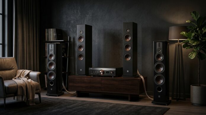 Wzmacniacz stereo do salonu: jak seria Denon PMA radzi sobie z wymagającymi kolumnami?